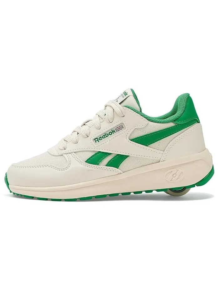 Кроссовки с колесиками Heelys Reebok Classic — изображение 4 из 4, кремовый/белый/зеленый