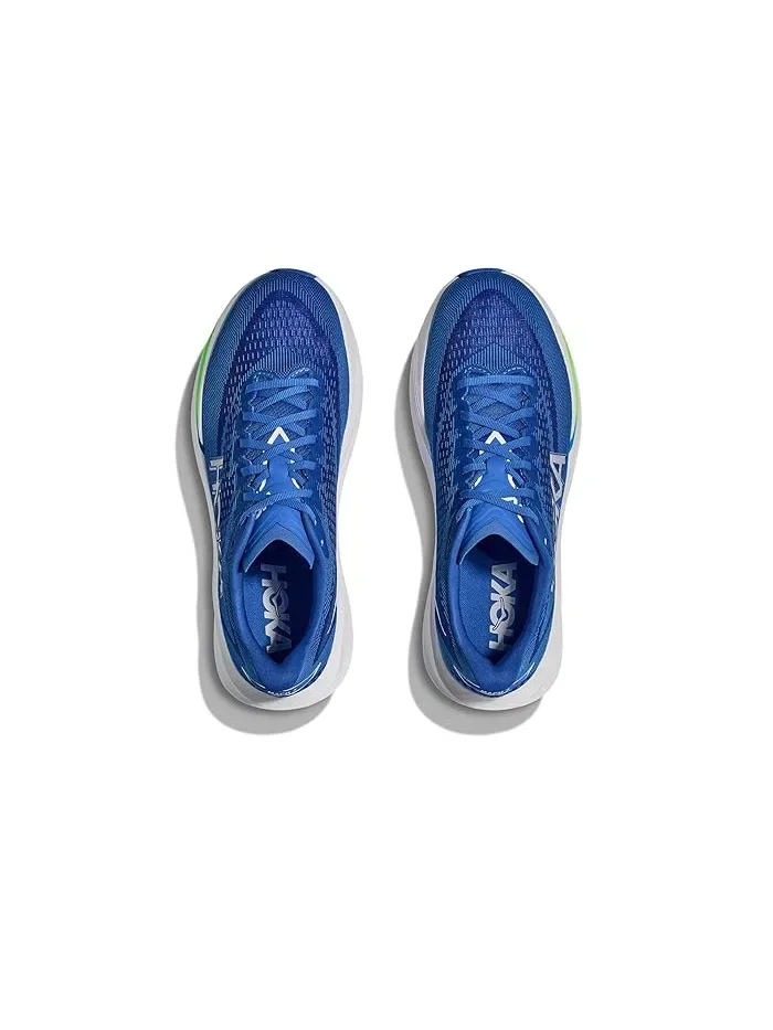 Кроссовки беговые Mach 7 Hoka — изображение 2 из 4, синий/неоновый зеленый