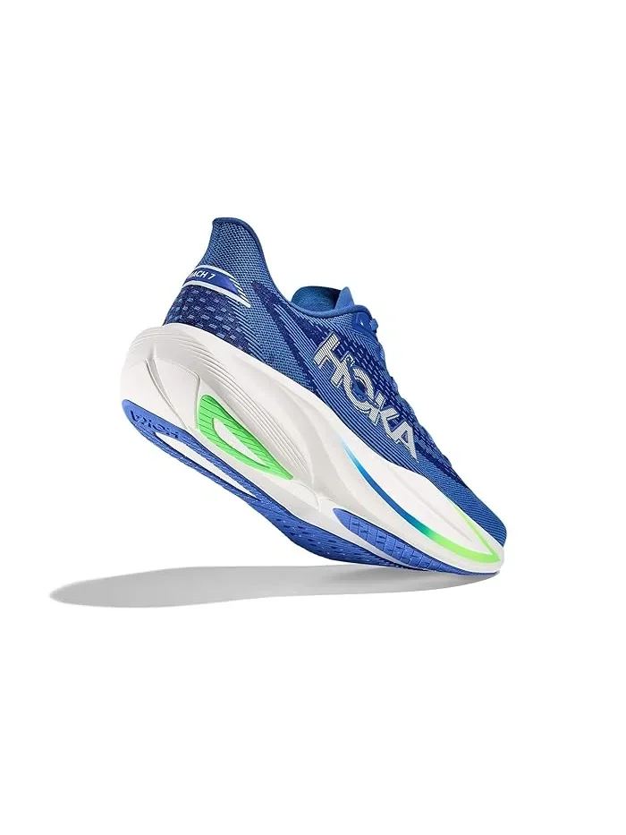 Кроссовки беговые Mach 7 Hoka — изображение 3 из 4, синий/неоновый зеленый