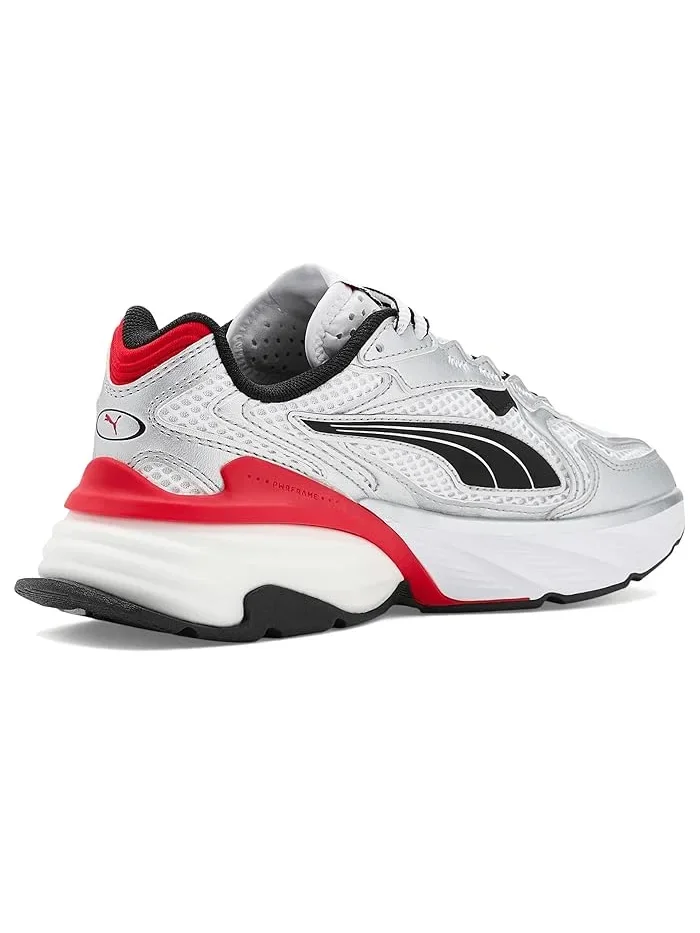 Кроссовки PUMA Fade NITRO Trail PUMA Kids — изображение 3 из 4, белый/красный