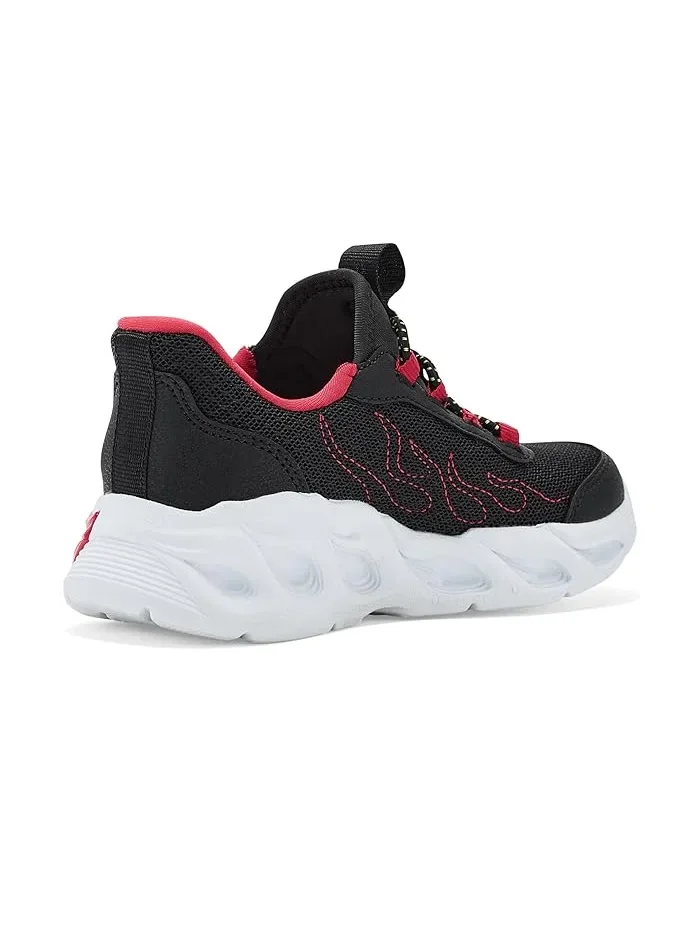Кроссовки с подсветкой Thermo-Flash 2.0 SKECHERS KIDS — изображение 3 из 4, черный/красный