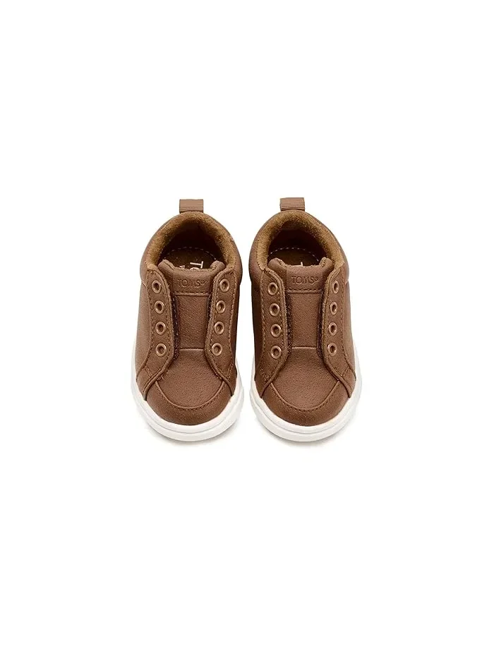 Кроссовки детские с застежкой-липучкой Cruz Mid TOMS Kids — изображение 2 из 4, коричневый