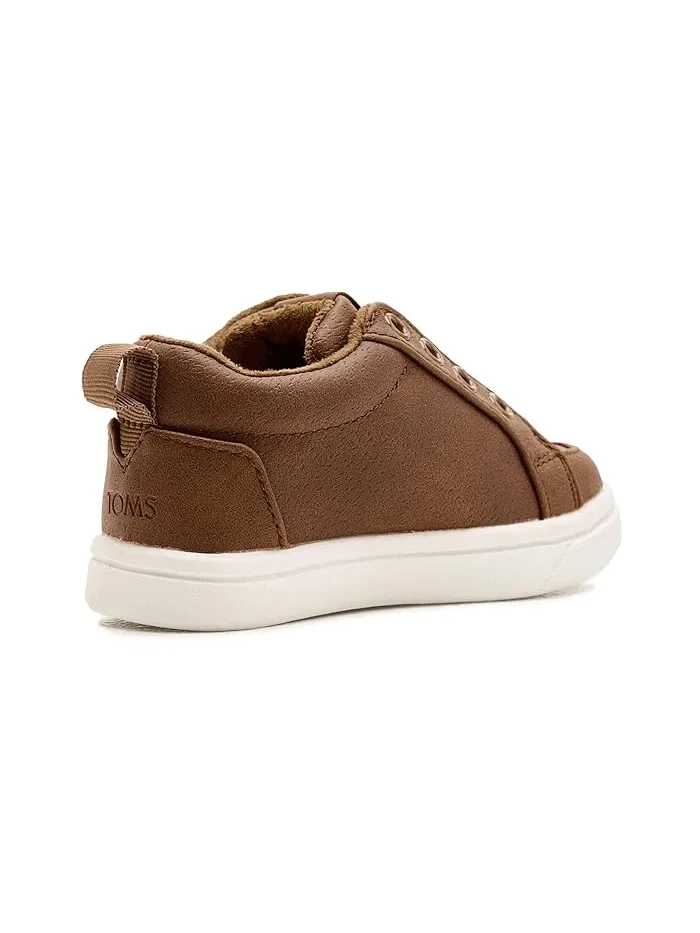 Кроссовки детские с застежкой-липучкой Cruz Mid TOMS Kids — изображение 3 из 4, коричневый