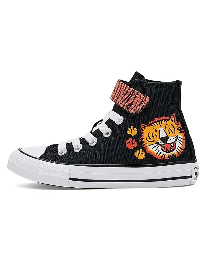 Кроссовки детские Chuck Taylor All Star Lions Easy On Converse — изображение 4 из 4, черный/золотистый/белый