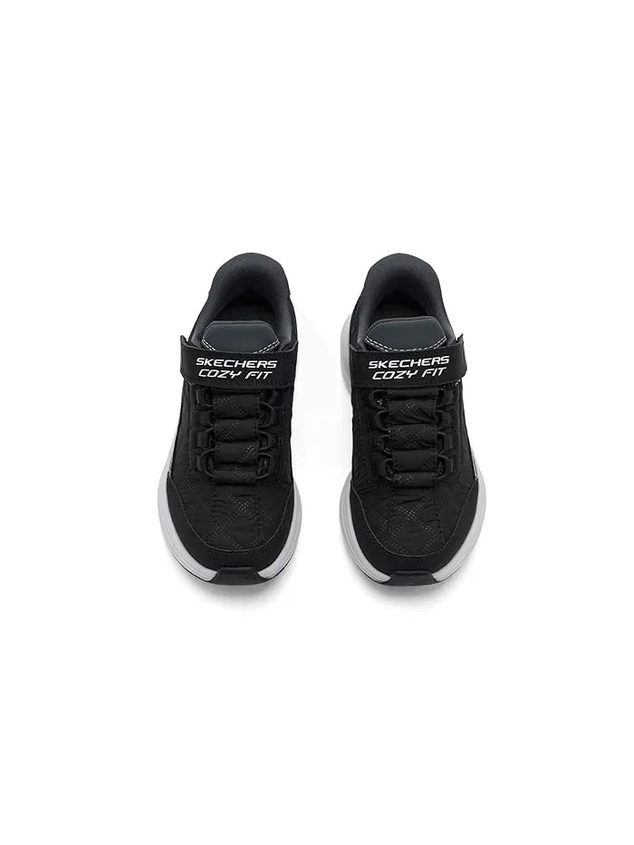 Кроссовки Hands Free Slip-Ins Contour Foam Cozy Fit 404200L SKECHERS KIDS — изображение 2 из 4, черный/белый