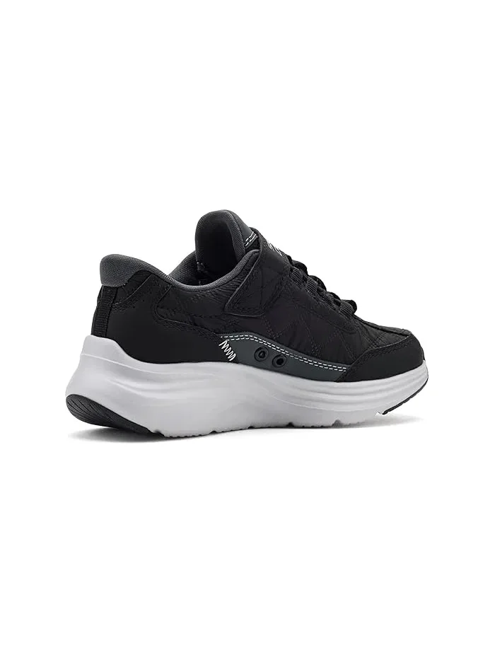 Кроссовки Hands Free Slip-Ins Contour Foam Cozy Fit 404200L SKECHERS KIDS — изображение 3 из 4, черный/белый