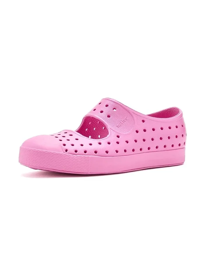 Кроссовки дышащие Jefferson Juniper Metallic Native Shoes Kids — изображение 1 из 4, розовый металлик/розовый