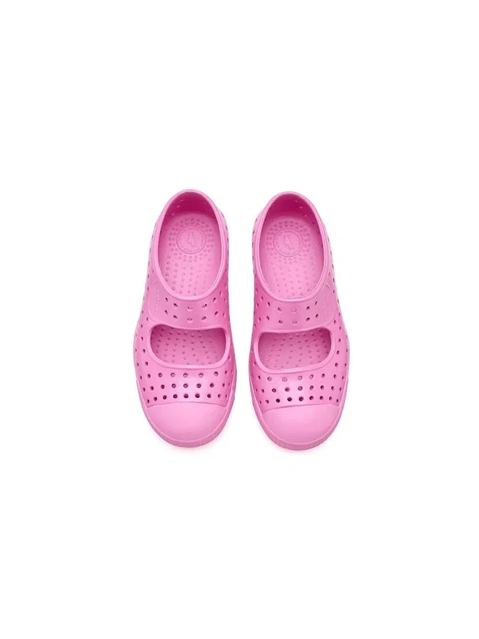 Кроссовки дышащие Jefferson Juniper Metallic Native Shoes Kids — изображение 2 из 4, розовый металлик/розовый