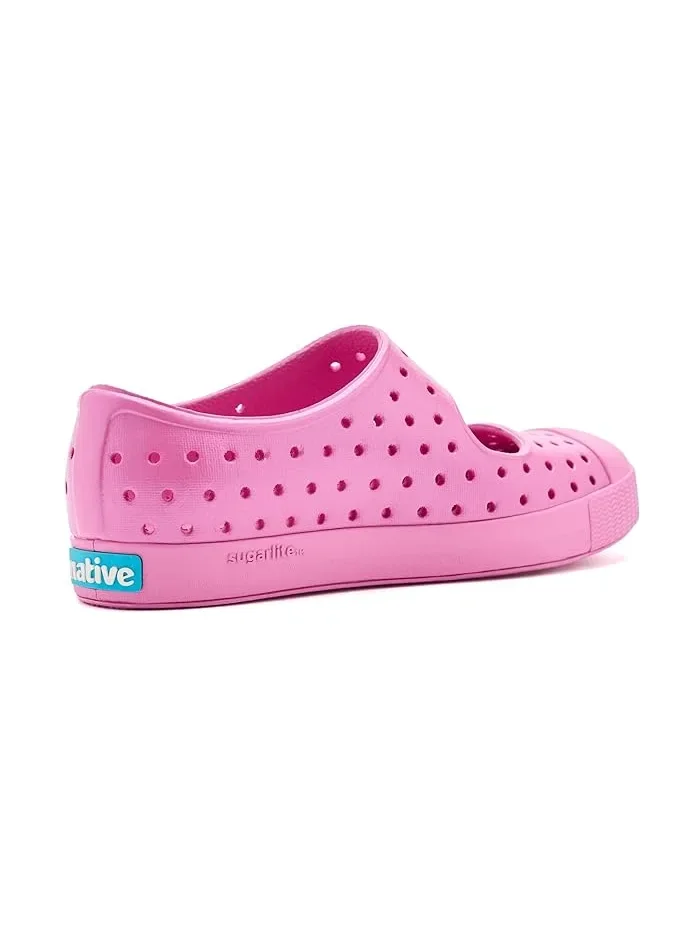 Кроссовки дышащие Jefferson Juniper Metallic Native Shoes Kids — изображение 3 из 4, розовый металлик/розовый