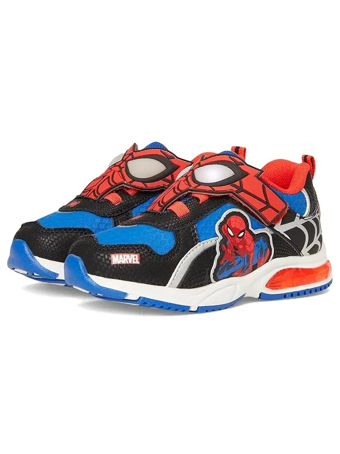 Кроссовки со светящимися элементами Spiderman Light Up Athletic Ground Up — изображение 1 из 4, красный/синий