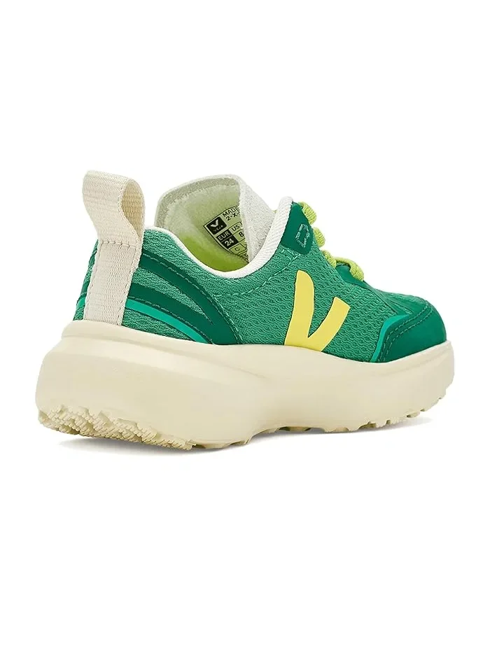 Кроссовки VEJA Kids Small Canary — изображение 3 из 4, зеленый