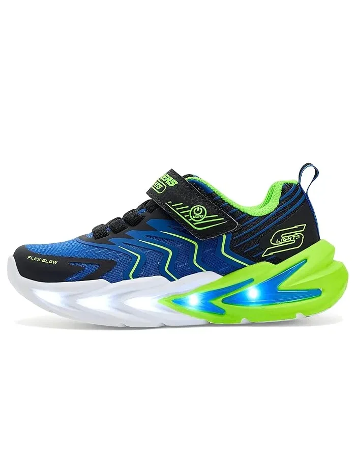 Кроссовки с подсветкой Flex-Glow Ultra SKECHERS KIDS — изображение 4 из 4, черный/синий