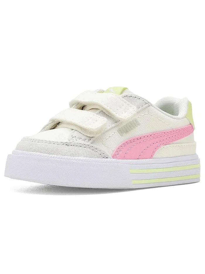 Кроссовки детские Court Classic Vulc PUMA Kids — изображение 1 из 4, белый/розовый