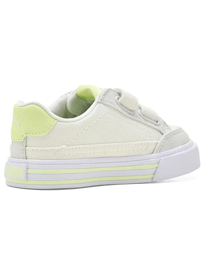 Кроссовки детские Court Classic Vulc PUMA Kids — изображение 3 из 4, белый/розовый