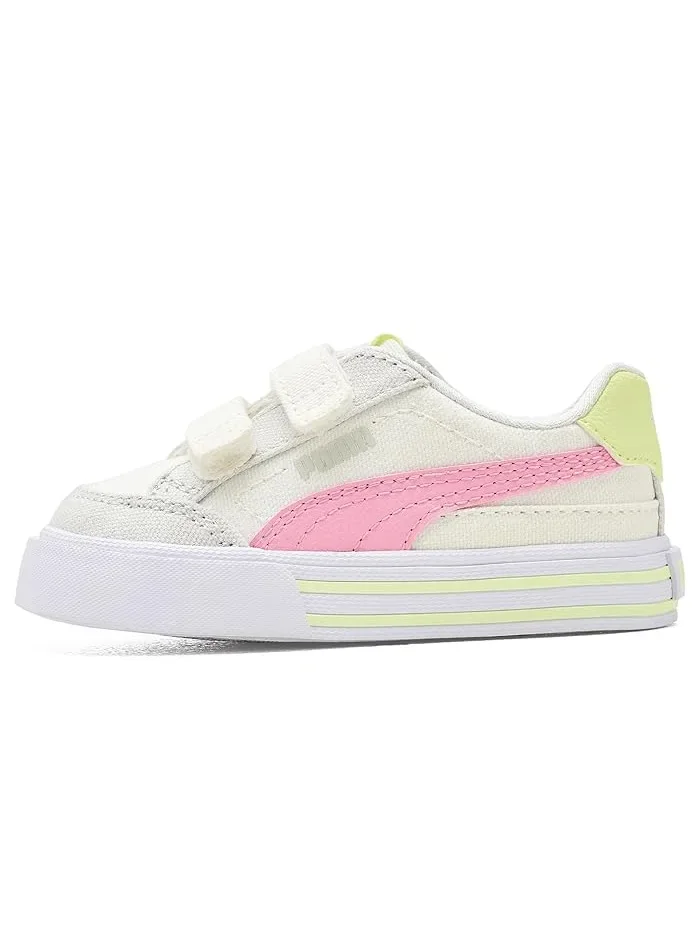 Кроссовки детские Court Classic Vulc PUMA Kids — изображение 4 из 4, белый/розовый