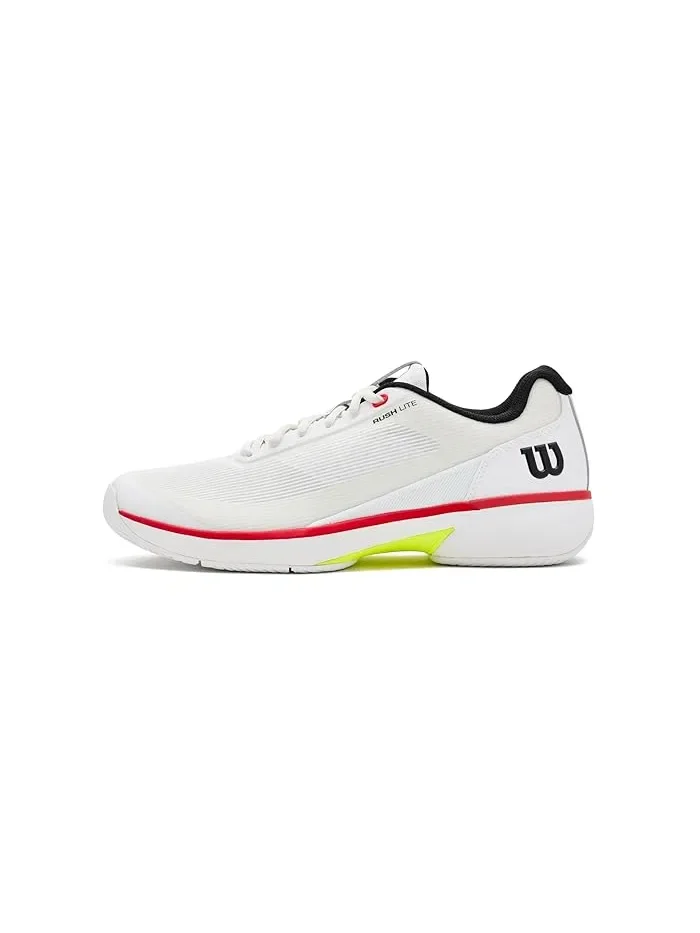 Кроссовки теннисные Rush Lite 5 Wilson — изображение 4 из 4, белый/черный