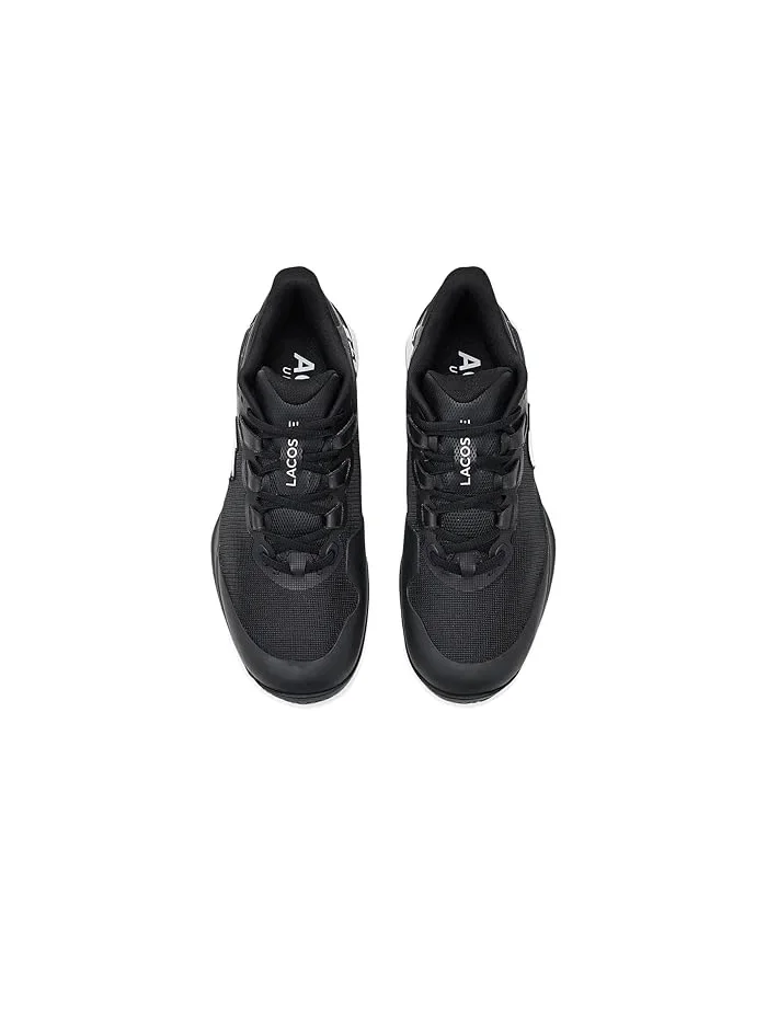 Кроссовки теннисные AG-LT Ultra Lacoste — изображение 2 из 4, черный/белый
