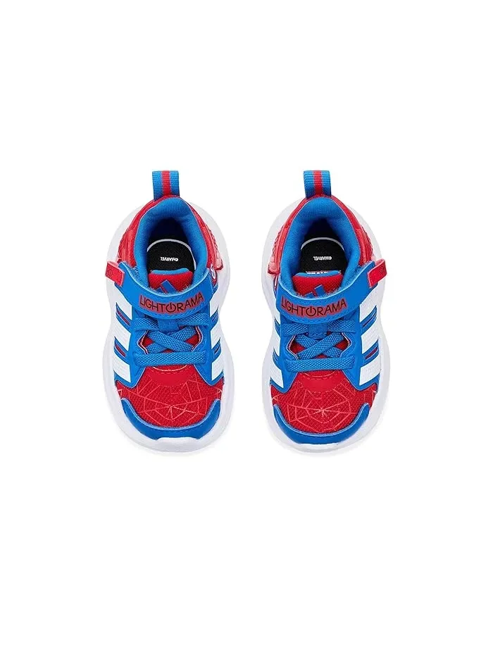 Кроссовки с LED-подсветкой Marvel Spider-Man Lightorama Runner Adidas — изображение 2 из 4, белый/яркий