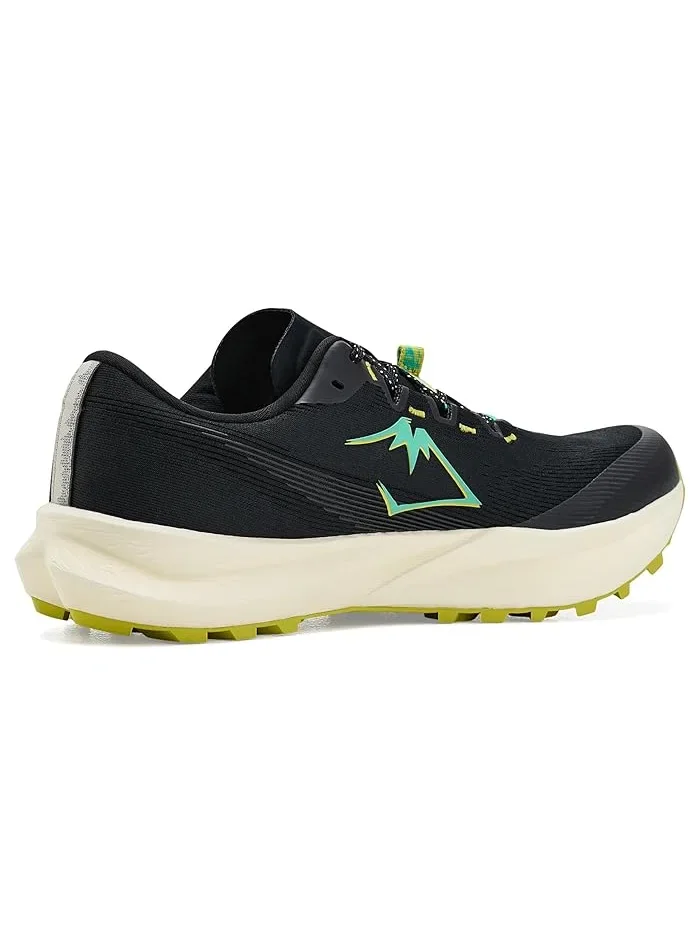 Кроссовки трейловые Fuji Lite 6 ASICS — изображение 3 из 4, черный/зеленый