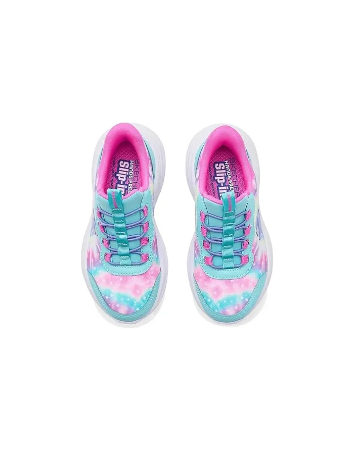 Кроссовки с технологией Hands Free Slip-Ins Bounder Pro SKECHERS KIDS — изображение 2 из 4, мульти