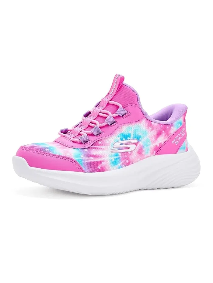 Кроссовки с технологией Hands Free Slip-Ins Bounder Pro SKECHERS KIDS — изображение 1 из 4, лавандовый