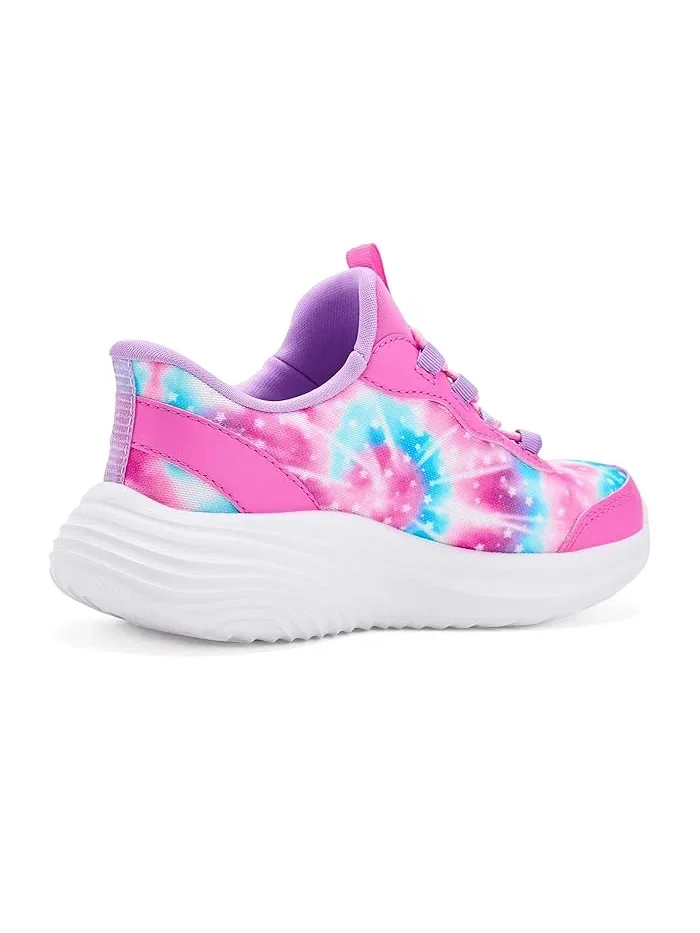 Кроссовки с технологией Hands Free Slip-Ins Bounder Pro SKECHERS KIDS — изображение 3 из 4, лавандовый