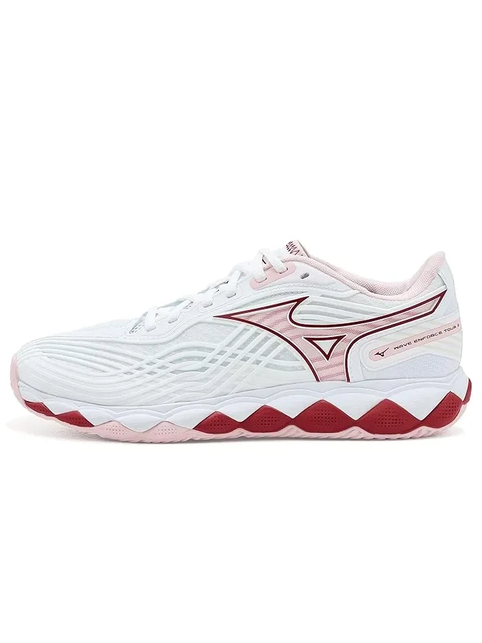 Кроссовки теннисные Wave Enforce Tour 2 AC Mizuno — изображение 4 из 4, белый