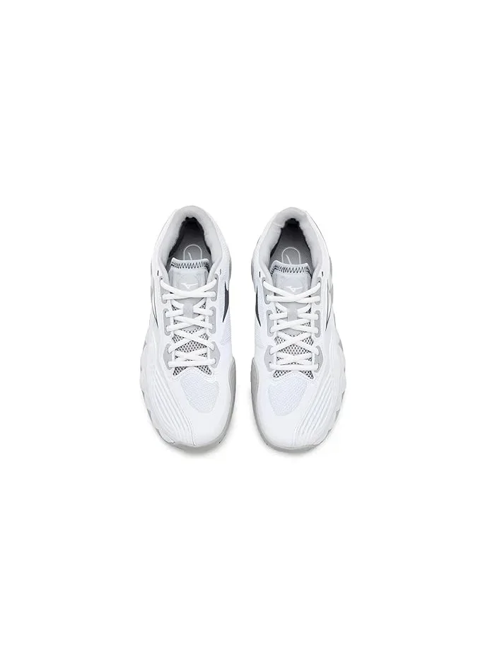 Кроссовки для тенниса Wave Enforce Tour 2 AC Mizuno — изображение 2 из 4, белый/серебристый