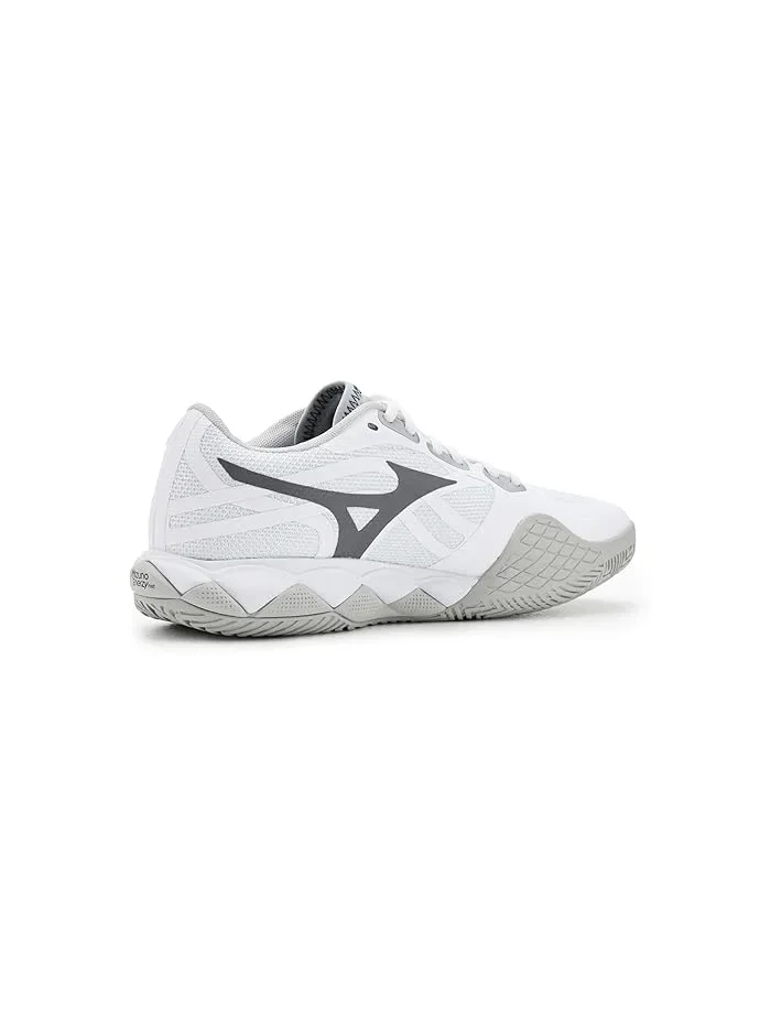 Кроссовки для тенниса Wave Enforce Tour 2 AC Mizuno — изображение 3 из 4, белый/серебристый
