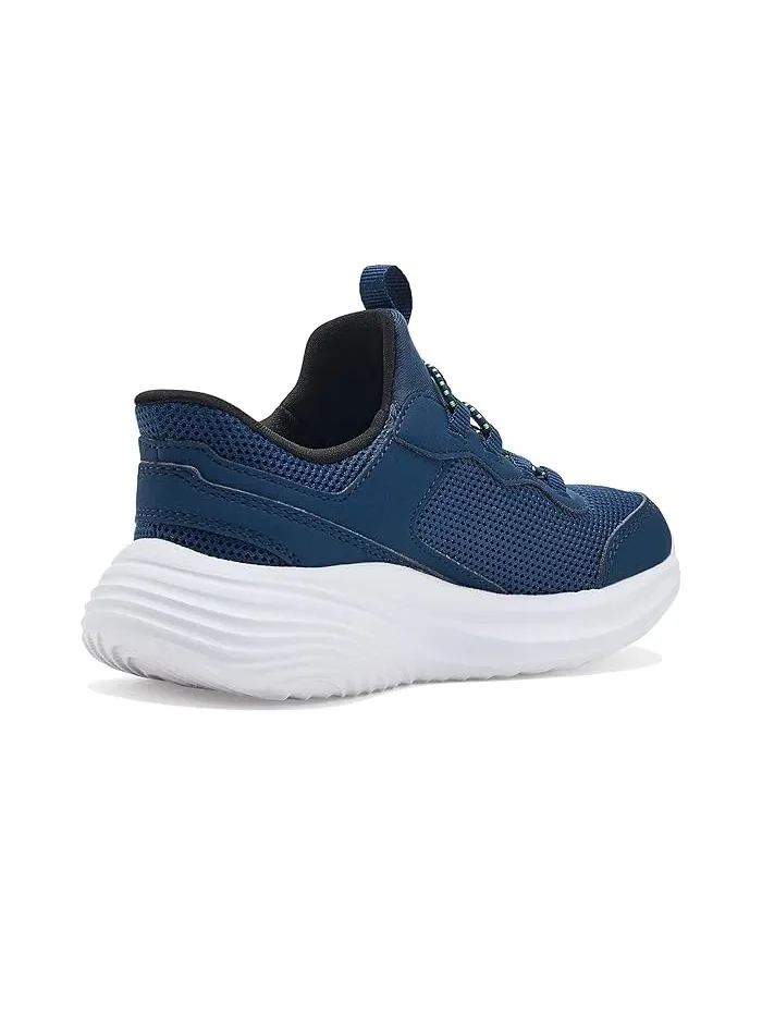 Кроссовки с технологией Hands Free Slip-Ins Bounder Pro 404208L SKECHERS KIDS — изображение 3 из 4, темно-синий