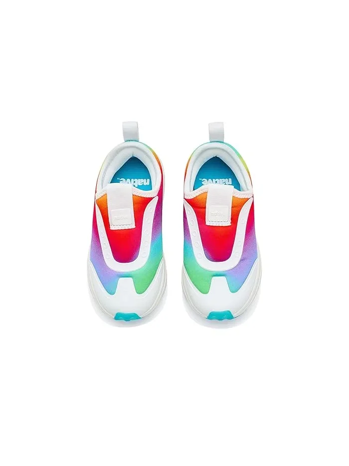Кроссовки детские Robbie Dash Print Native Shoes Kids — изображение 2 из 4, белый/белый