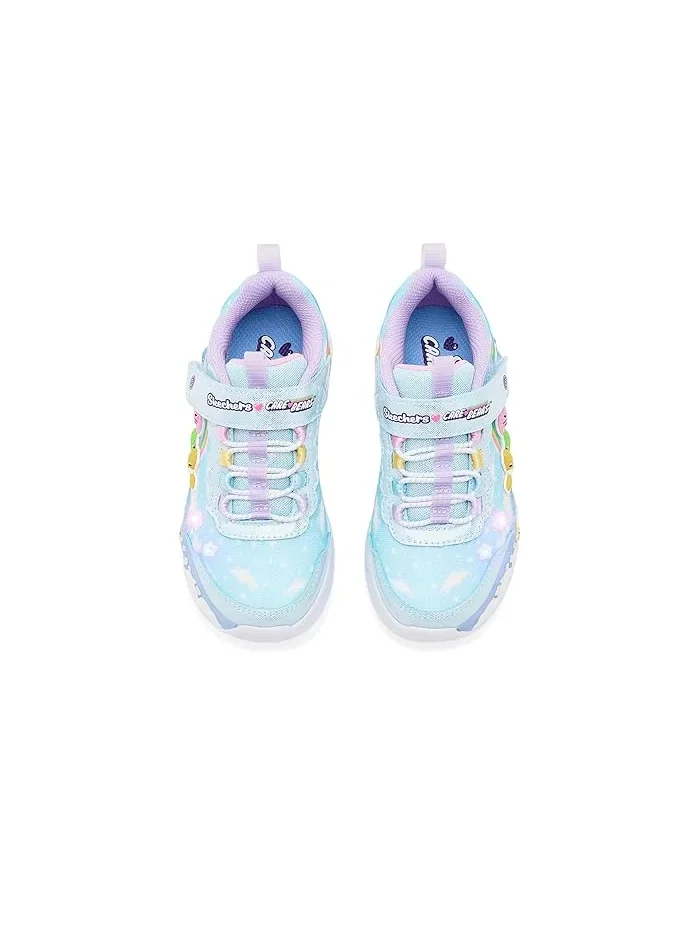 Кроссовки со светодиодами X Care Bear-Hugs N Snugs SKECHERS KIDS — изображение 2 из 4, синий/мульти