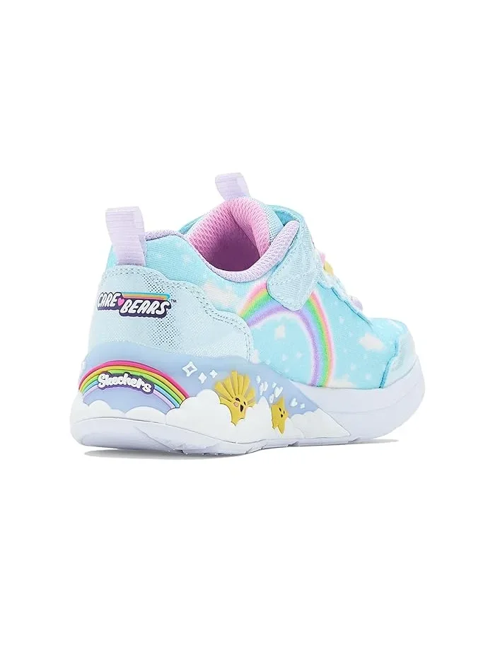 Кроссовки со светодиодами X Care Bear-Hugs N Snugs SKECHERS KIDS — изображение 3 из 4, синий/мульти