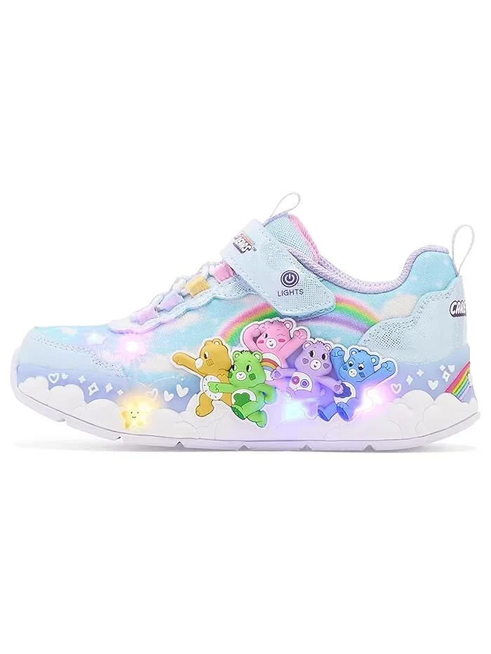 Кроссовки со светодиодами X Care Bear-Hugs N Snugs SKECHERS KIDS — изображение 4 из 4, синий/мульти
