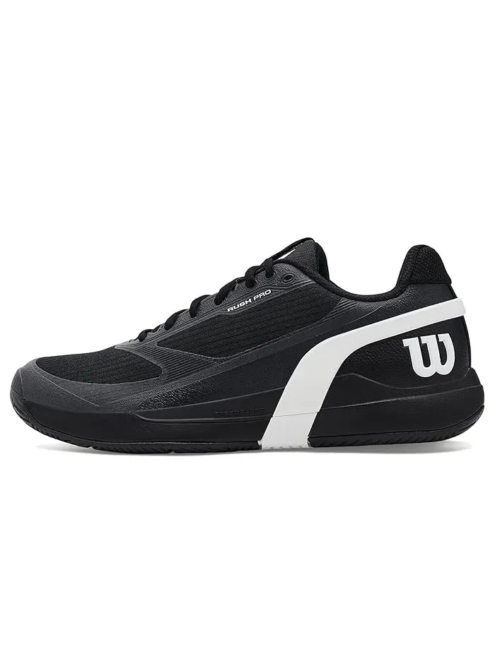 Кроссовки Wilson Rush Pro 5 — изображение 4 из 4, черный/белый