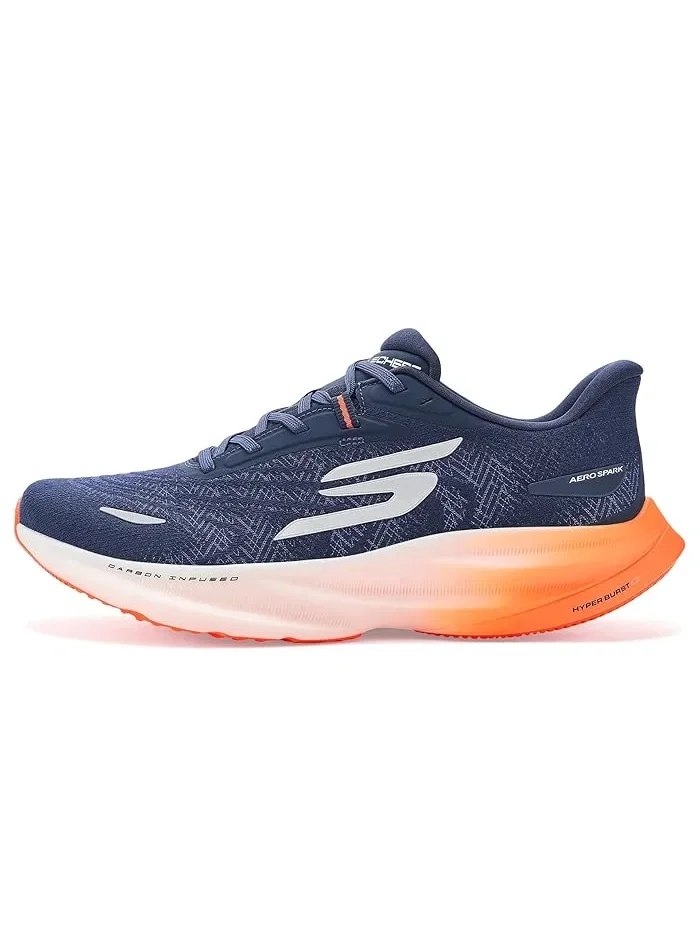 Кроссовки для бега Aero Spark SKECHERS — изображение 4 из 4, темно-синий/оранжевый