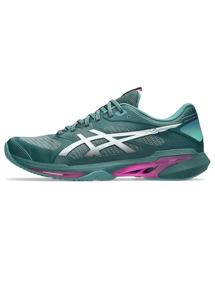 Кроссовки для тенниса Solution Speed FF 4 ASICS — изображение 2 из 4, темный/белый