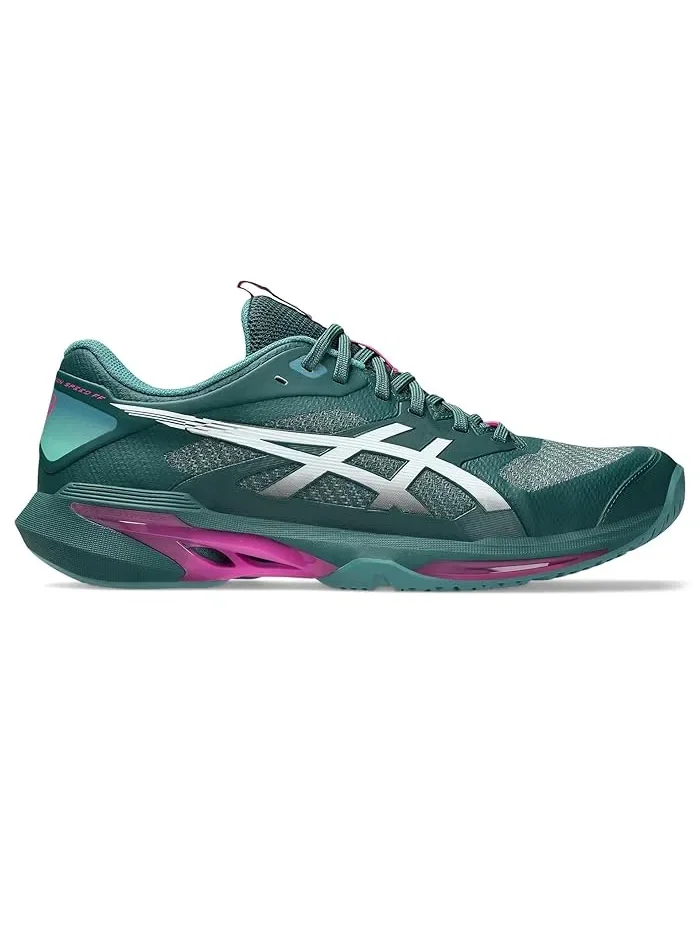 Кроссовки для тенниса Solution Speed FF 4 ASICS — изображение 4 из 4, темный/белый