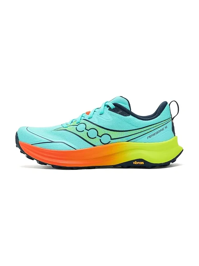 Кроссовки для трейла Peregrine 16 Saucony — изображение 4 из 4, желтый