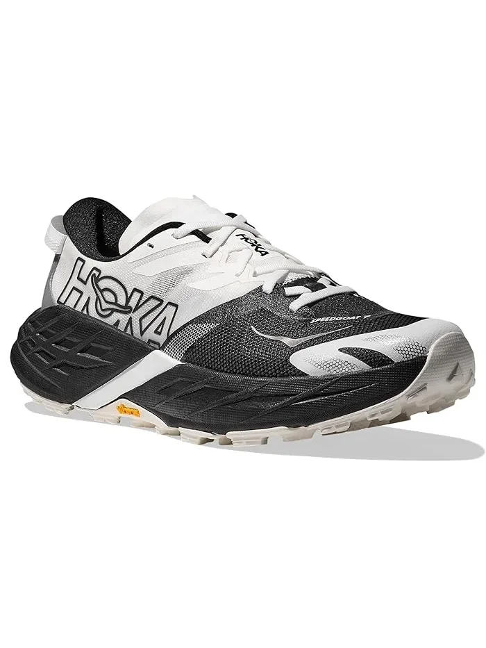 Кроссовки для трейла Speedgoat 7 Hoka — изображение 1 из 4, черный/белый