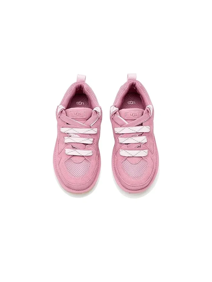 Кроссовки замшевые Lo Lowmel UGG Kids — изображение 2 из 4, розовый