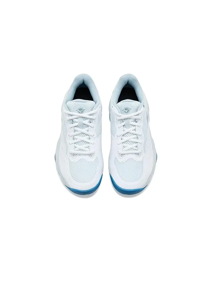 Кроссовки для тенниса Wave Enforce Court AC Mizuno — изображение 2 из 4, белый/синий