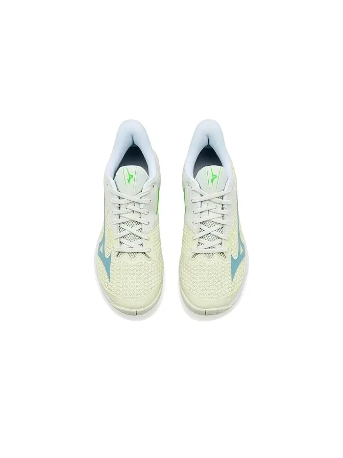 Кроссовки теннисные Wave Exceed Tour 7 AC Mizuno — изображение 2 из 4, зеленый