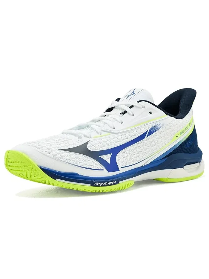 Кроссовки для тенниса Wave Exceed Tour 7 AC Mizuno — изображение 1 из 4, белый/синий