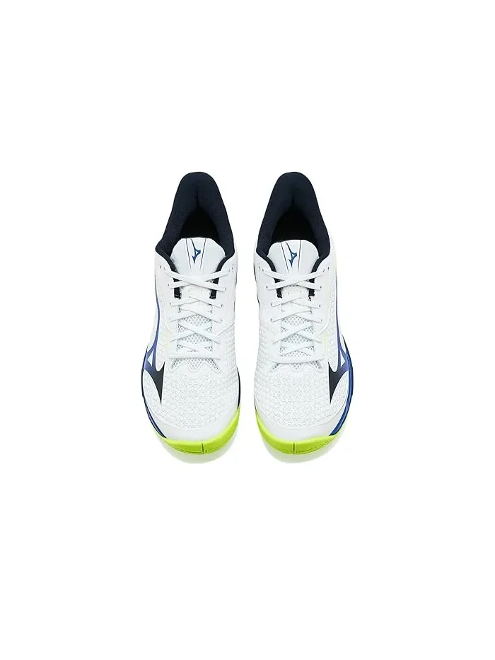 Кроссовки для тенниса Wave Exceed Tour 7 AC Mizuno — изображение 2 из 4, белый/синий