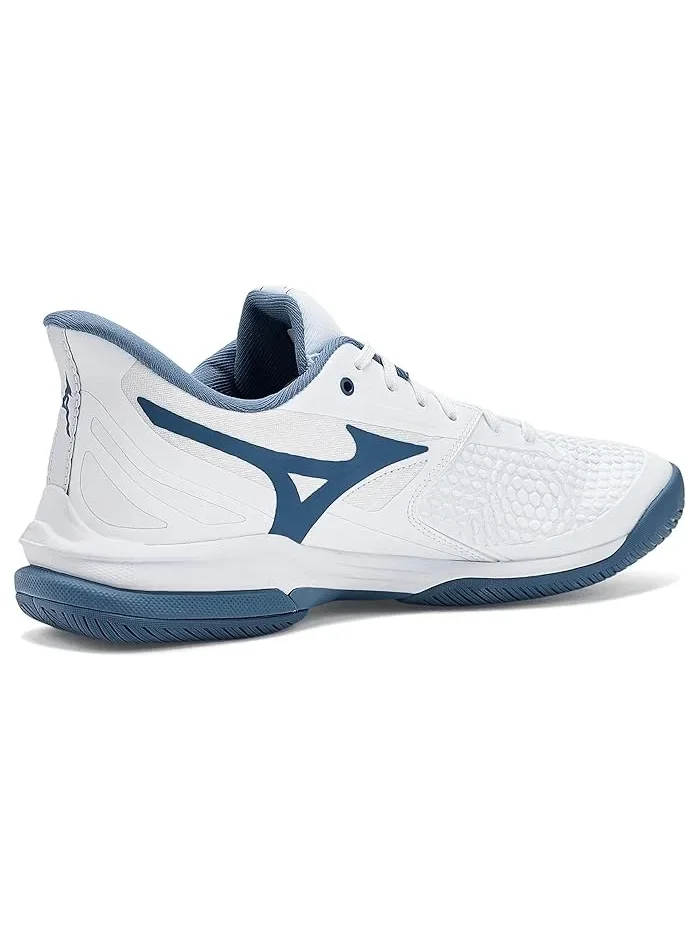 Кроссовки теннисные Wave Exceed Tour 7 AC Mizuno — изображение 3 из 4, белый/синий