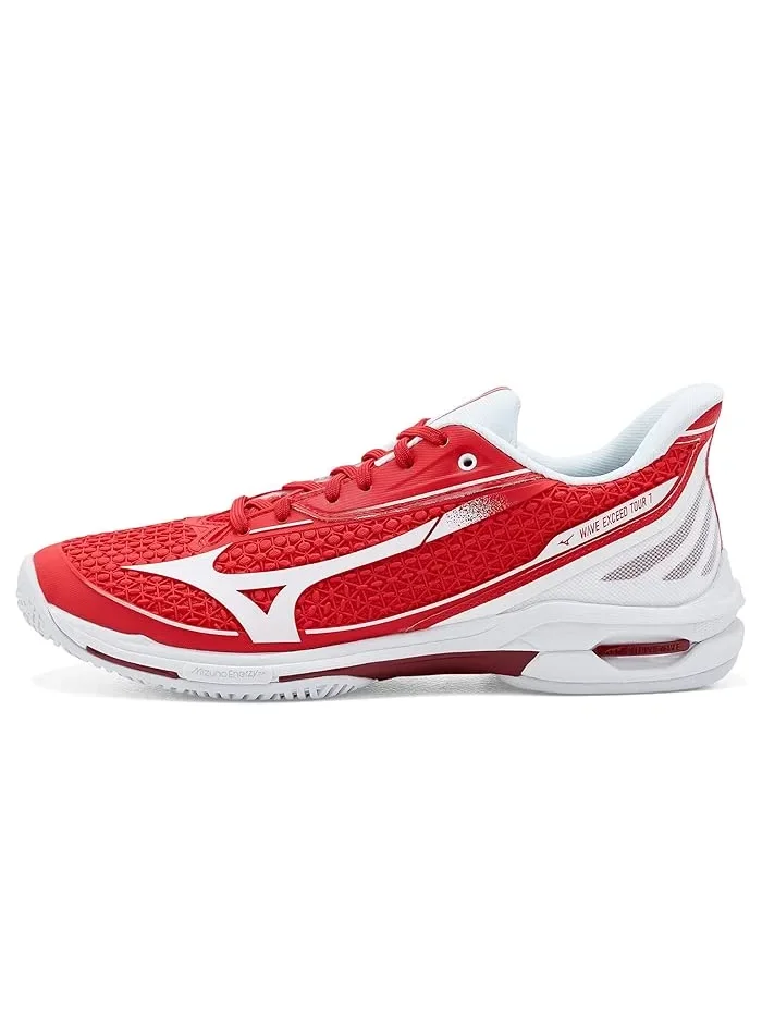 Кроссовки для тенниса Wave Exceed Tour 7 AC Mizuno — изображение 4 из 4, красный/белый