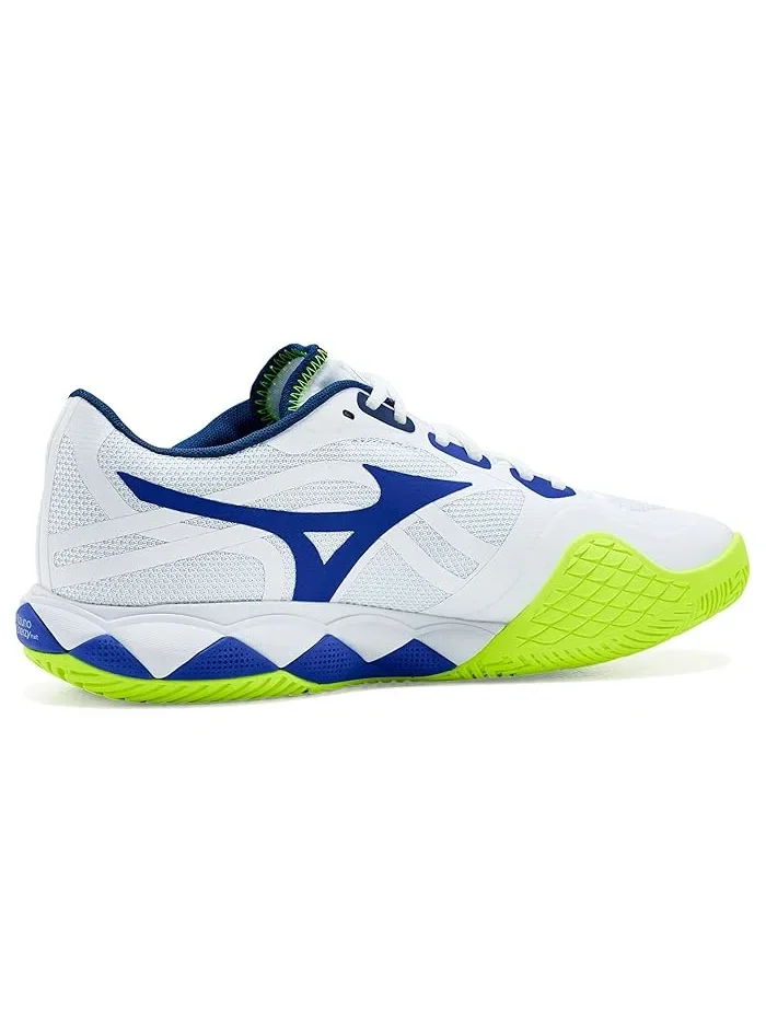Кроссовки для тенниса Wave Enforce Tour 2 AC Mizuno — изображение 3 из 4, белый/синий
