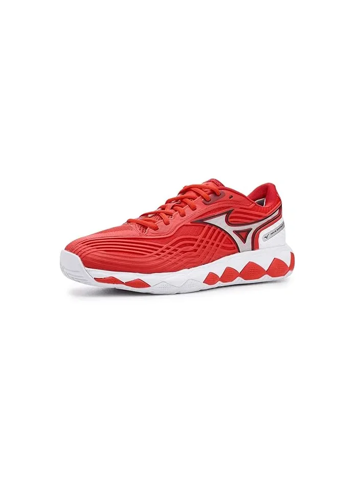 Кроссовки теннисные Wave Enforce Tour 2 AC Mizuno — изображение 1 из 4, красный/белый