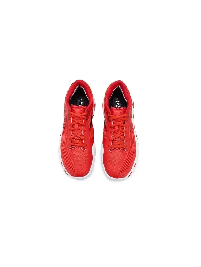 Кроссовки теннисные Wave Enforce Tour 2 AC Mizuno — изображение 2 из 4, красный/белый